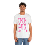 5050bmx Scrawl (Pink) - Short Sleeve Tee