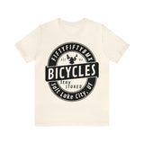 5050bmx Stay Stoked (Front Print) (Black) - Short Sleeve Tee