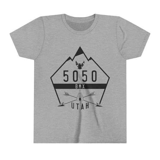 5050bmx Utah (Front Print) - Youth Short Sleeve Tee