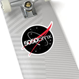 5050bmx Lunar Launchpad Sticker (4" or 6")
