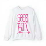 5050bmx Scrawl Crewneck Sweatshirt (Pink)