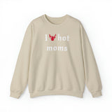 5050bmx I Love Moms Crewneck Sweatshirt