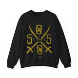 5050bmx Scrawl Crewneck Sweatshirt (Vintage Vegas Gold)