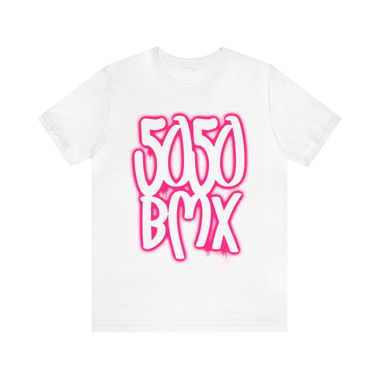 5050bmx Graffiti (Pink) - Short Sleeve Tee