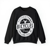 5050bmx Stay Stoked Crewneck Sweatshirt (White)