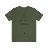 5050bmx Moving Mountains (Front Print)  - Short Sleeve Tee