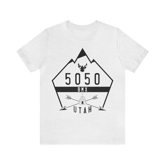 5050bmx Utah (Front Print) - Short Sleeve Tee