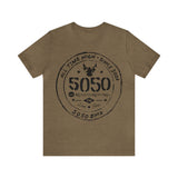 5050bmx All Time High Live Free (Front Print) - Short Sleeve Tee