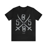 5050bmx La Muerte Swords (Silver) - Short Sleeve Tee
