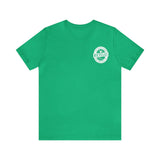 5050bmx Stay Stoked (Front & Back Print) (White) - Short Sleeve Tee