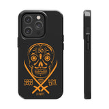 5050bmx La Muerte Skull Tough iPhone 14 Phone Case