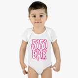 5050bmx Graffiti Infant Baby Onesie (Pink)
