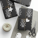 5050bmx La Muerte Skull Wrapping Paper (30" x 36" / 30" x 72" / 30" x 180")