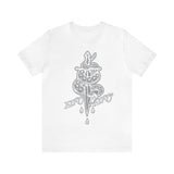 5050bmx La Muerte Snake Dagger (Silver) - Short Sleeve Tee