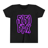 5050bmx Graffiti (Purple) - Youth Short Sleeve Tee