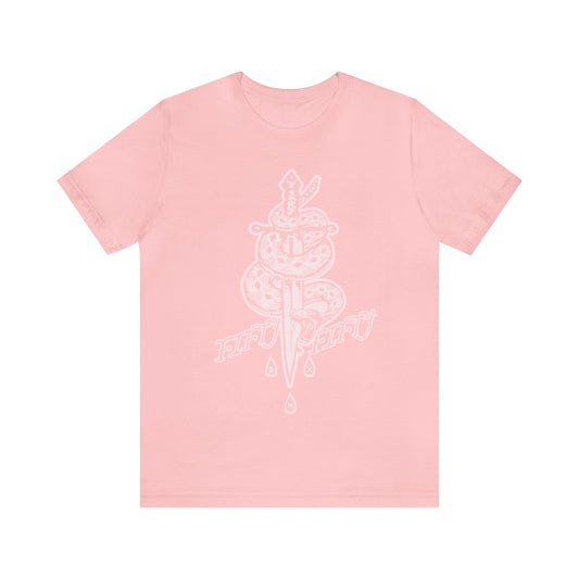 5050bmx La Muerte Snake Dagger (Pink) - Short Sleeve Tee
