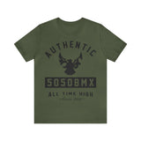 5050bmx All Time High (Front Print) (Black) - Short Sleeve Tee