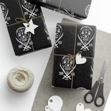 5050bmx La Muerte Skull Wrapping Paper (30" x 36" / 30" x 72" / 30" x 180")