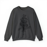 5050bmx La Muerte Snake Dagger Crewneck Sweatshirt (Black)