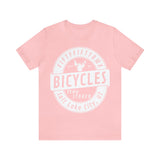 5050bmx Stay Stoked (Front Print) (White) - Short Sleeve Tee