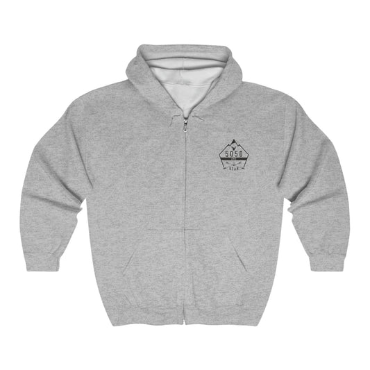 5050bmx Utah Full Zip Hooded Sweatshirt