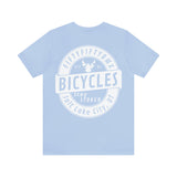5050bmx Stay Stoked (Front & Back Print) (White) - Short Sleeve Tee