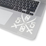 5050bmx La Muerte Swords (White) Sticker (4" or 6")