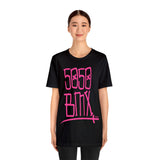 5050bmx Scrawl (Pink) - Short Sleeve Tee