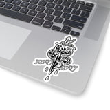 5050bmx La Muerte Snake Dagger Sticker (4" or 6")