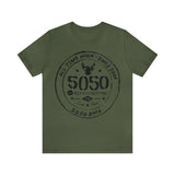5050bmx All Time High Live Free (Front Print) - Short Sleeve Tee