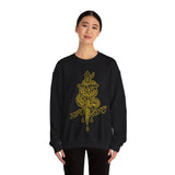 5050bmx La Muerte Snake Dagger Sweatshirt (Vintage Vegas Gold)