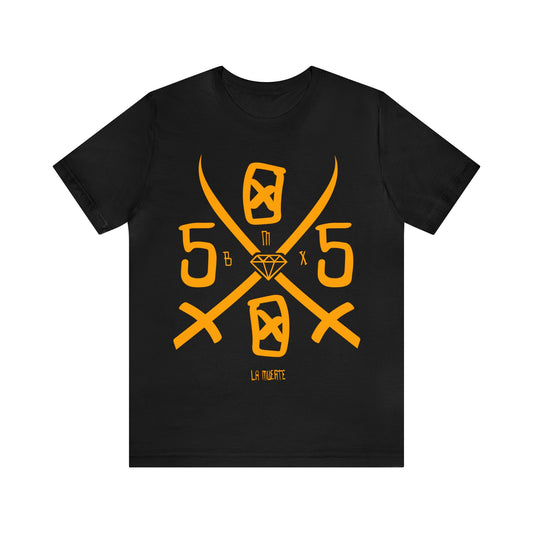5050bmx La Muerte Swords (Orange) - Short Sleeve Tee