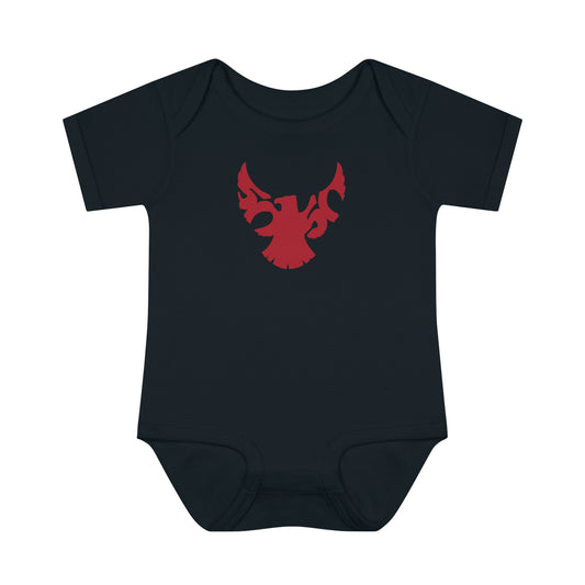 5050bmx Eagle Infant Baby Onesie (Red)