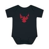 5050bmx Eagle Infant Baby Onesie (Red)