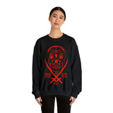 5050bmx El Muerte Crewneck Sweatshirt (Red)