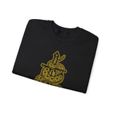 5050bmx La Muerte Snake Dagger Sweatshirt (Vintage Vegas Gold)