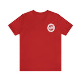 5050bmx Stay Stoked (Front & Back Print) (White) - Short Sleeve Tee