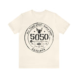 5050bmx All Time High Live Free (Front Print) - Short Sleeve Tee