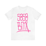 5050bmx Scrawl (Pink) - Short Sleeve Tee