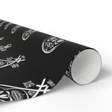 5050bmx La Muerte Skull Wrapping Paper (30" x 36" / 30" x 72" / 30" x 180")