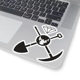 5050bmx Moving Mountains Pick & Shovel Sticker (4" or 6")