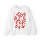 5050bmx Graffiti Crewneck Sweatshirt (Red)