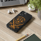 5050bmx La Muerte Skull Tough iPhone 14 Phone Case