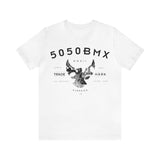 5050bmx Trademark (Front Print) (Black) - Short Sleeve Tee