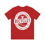 5050bmx Stay Stoked (Front & Back Print) (White) - Short Sleeve Tee