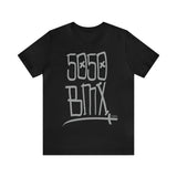 5050bmx Scrawl (Silver) - Short Sleeve Tee