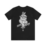 5050bmx La Muerte Fifty Fifty Snake Dagger (White) - Short Sleeve Tee