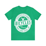 5050bmx Stay Stoked (Front Print) (White) - Short Sleeve Tee