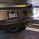5050bmx Street Vanity Plate