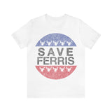 5050bmx Save Ferris (White) - Short Sleeve Tee